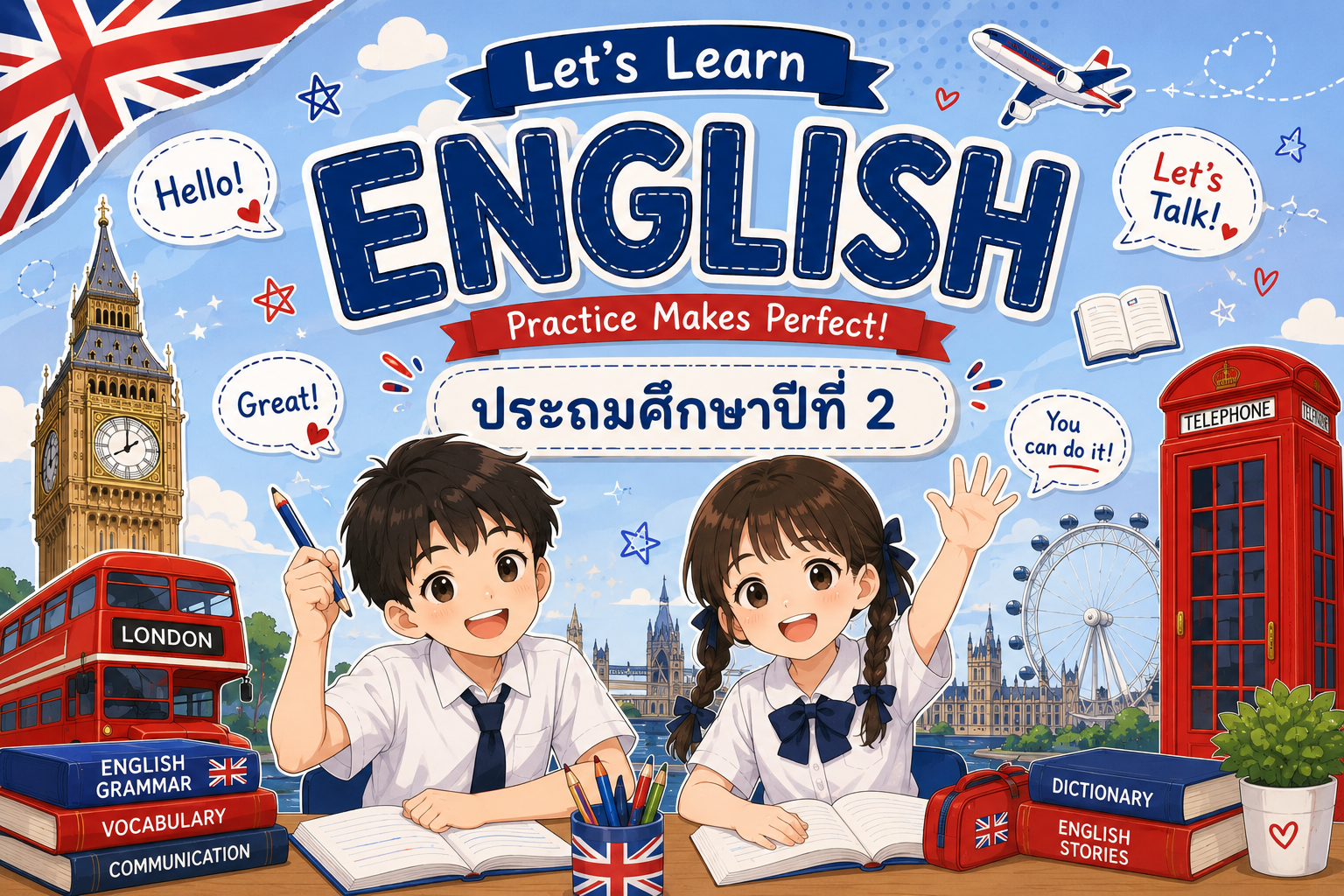 อ12101 วิชาภาษาอังกฤษ ระดับชั้นประถมศึกษาปีที่ 2