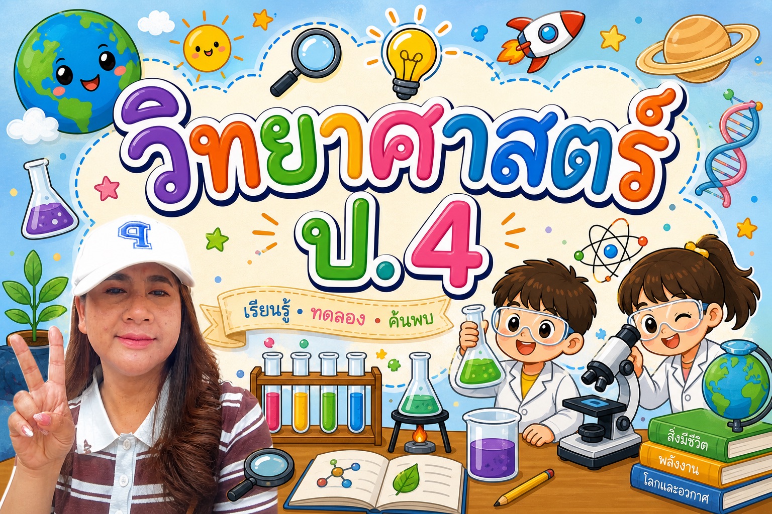 ว14101 วิทยาศาสตร์ ป.4 ภาคเรียนที่ 1