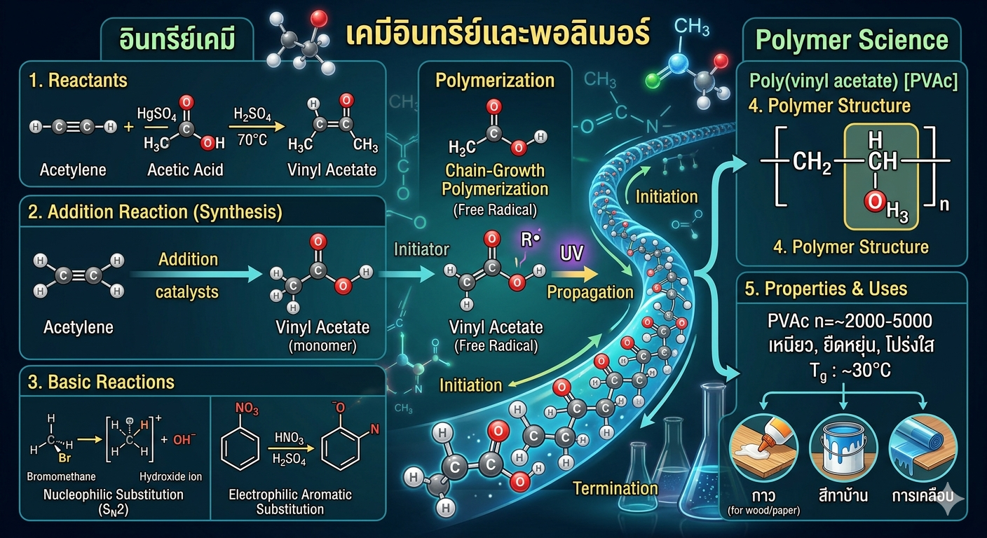 ว31225 เคมี 5 มัธยมศึกษาปีที่ 6 เทอม 1