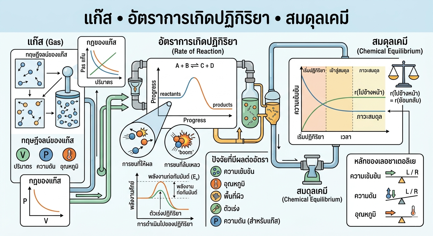 ว32223 เคมี 3 ชั้นมัธยมศึกษาปีที่ 5 เทอม 1
