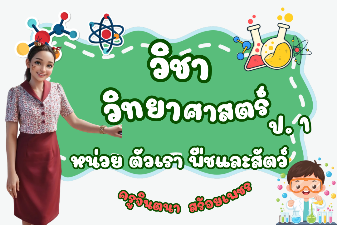 ว11101 วิทยาศาสตร์ ป.1 ภาคเรียนที่ 1