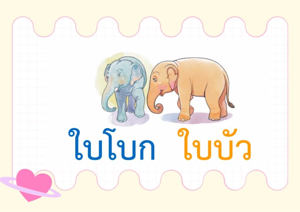ท11101 ภาษาไทย ป.1 ภาคเรียนที่1