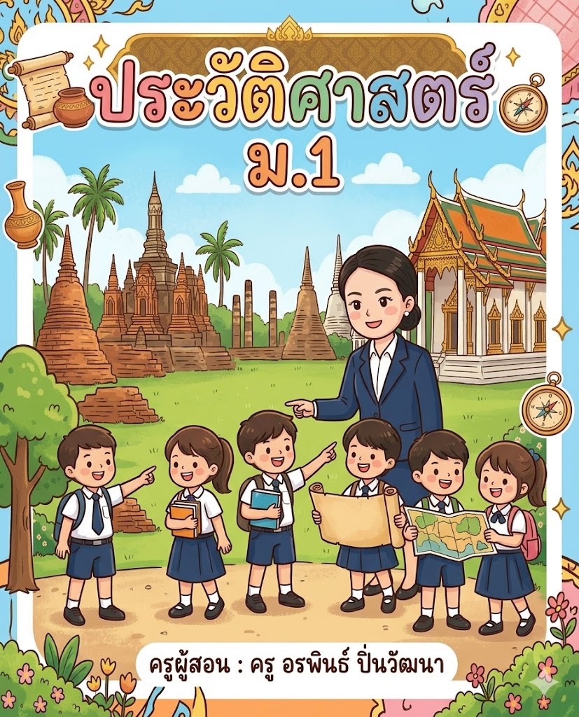 วิชาประวัติศาสตร์ ภาคเรียนที่ 1