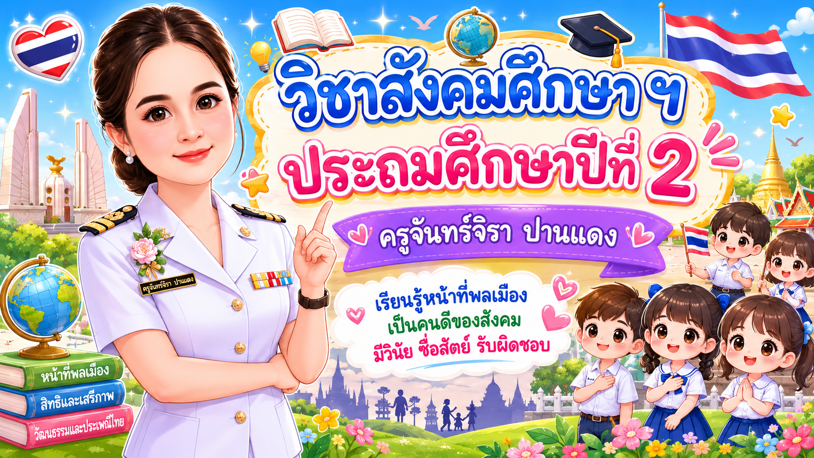 ส 12101 สังคมศึกษา ป.2 ภาคเรียนที่ 1