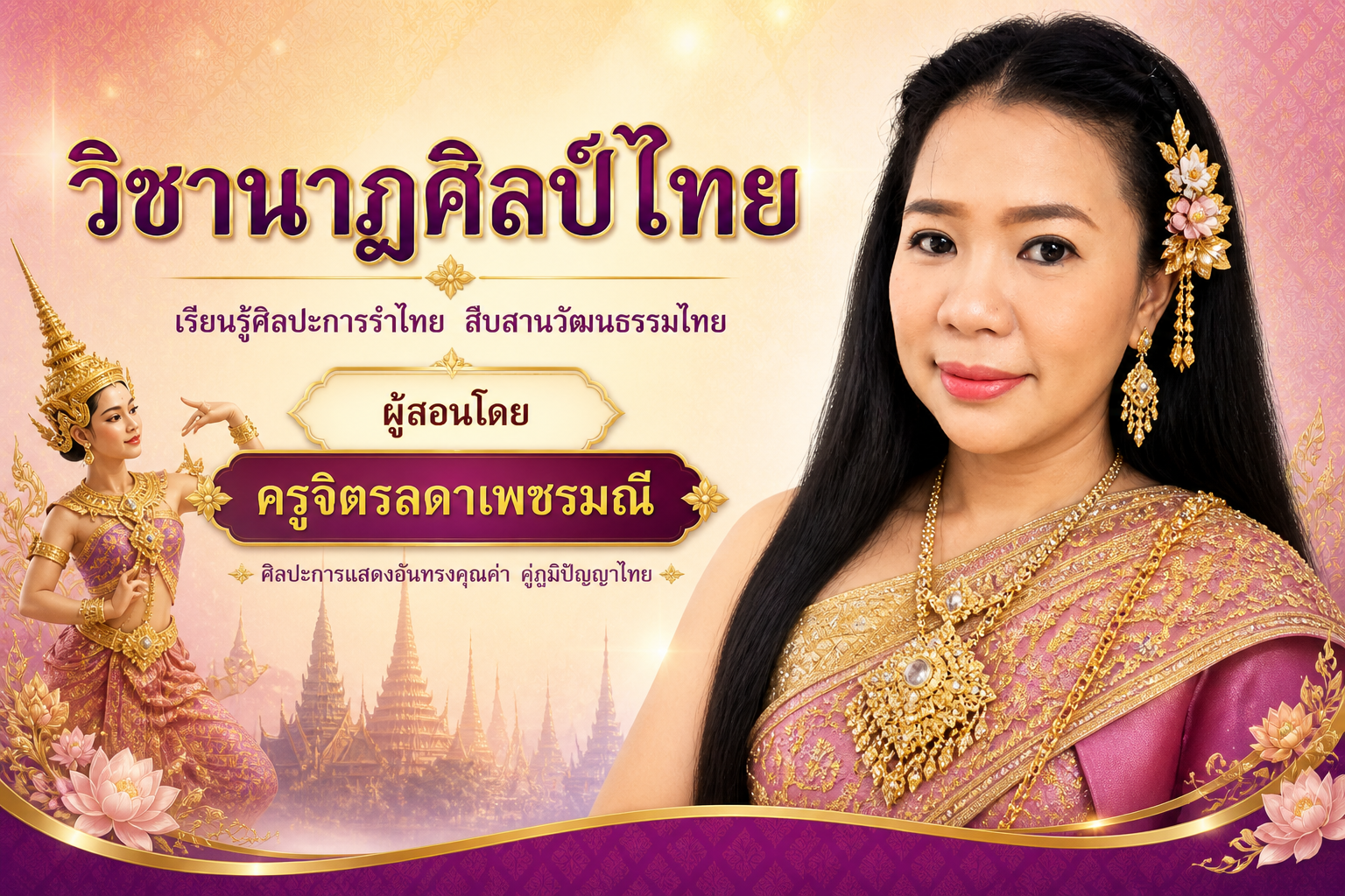 ศ.11301 วิชานาฏศิลป์ ระดับชั้นมัธยมศึกษาปีที่ 4 ภาคเรียนที่ 1