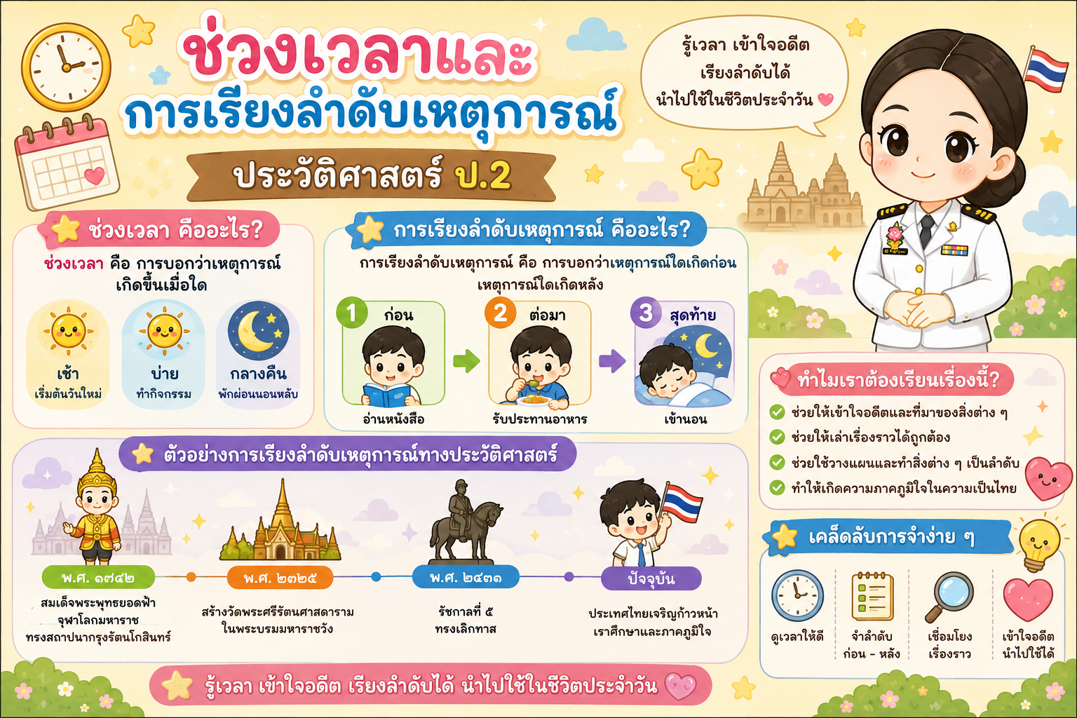 ส 12102 ประวัติศาสตร์ ป.2 ภาคเรียนที่ 1